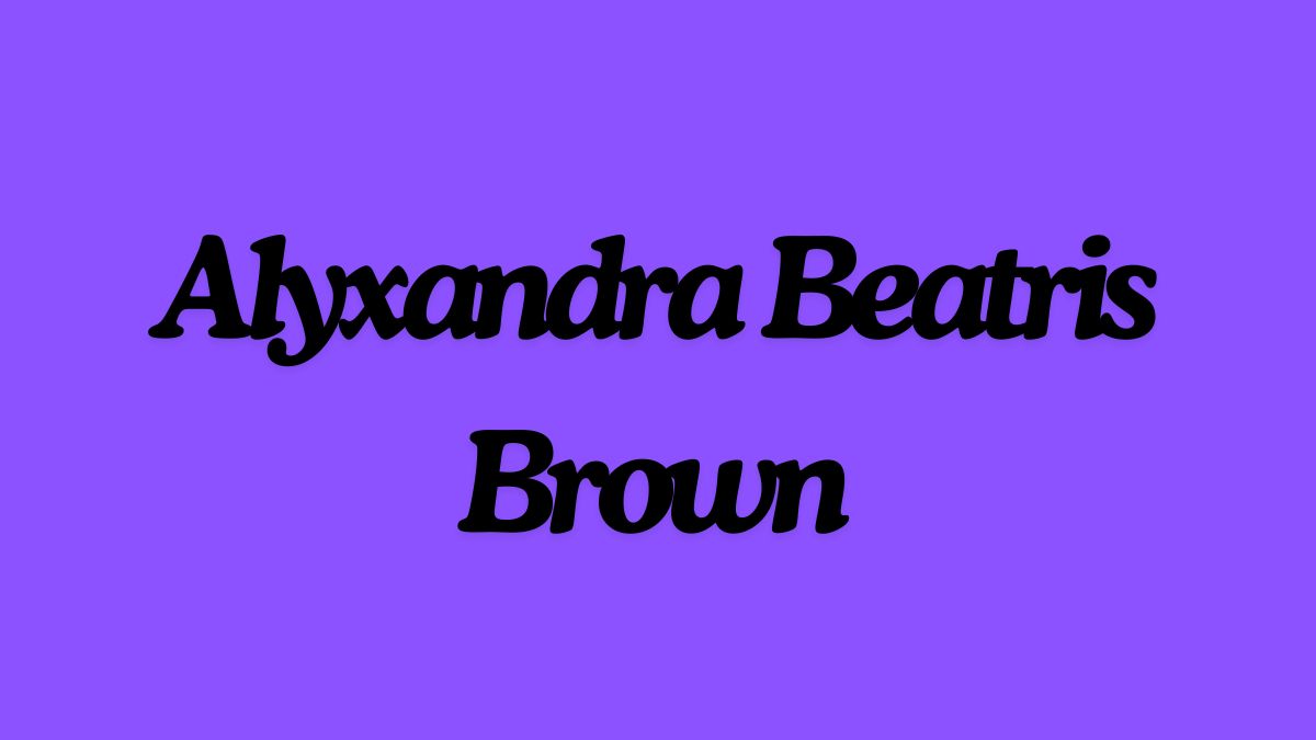 Alyxandra Beatris Brown